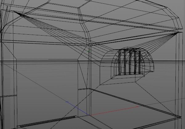 Prison Jail Cell 3D model_12