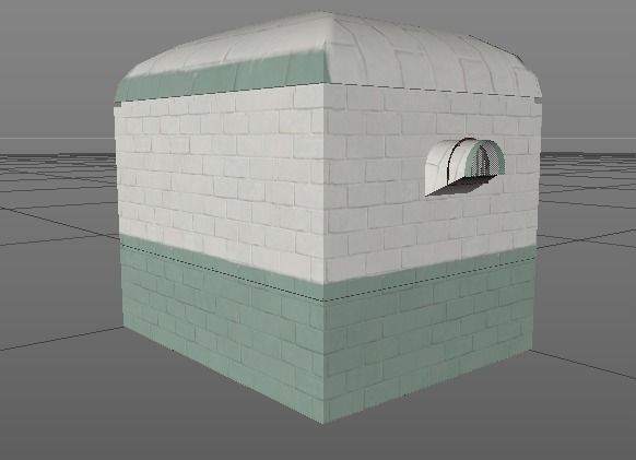 Prison Jail Cell 3D model_3