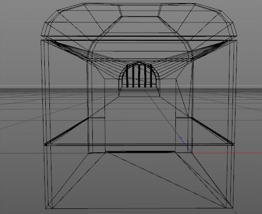 Prison Jail Cell 3D model_11