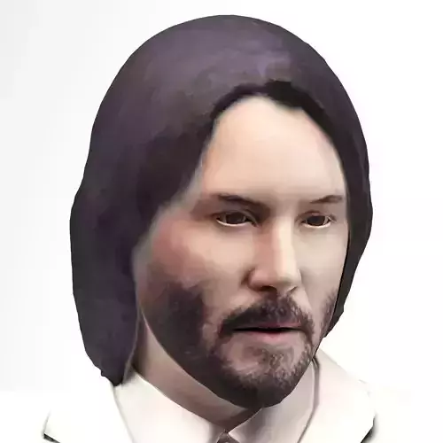 john wick 3D model