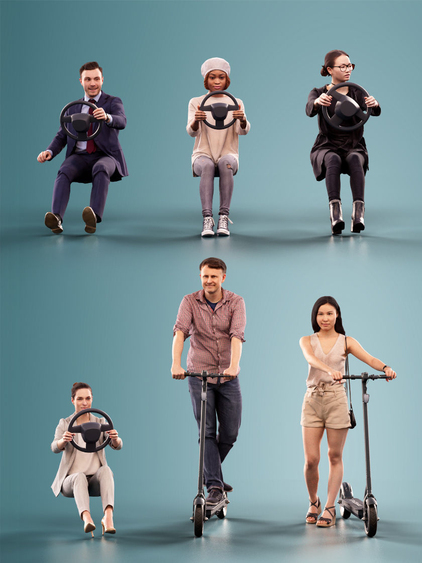 1018 - Mobility Bundle 3D Model Collection_16