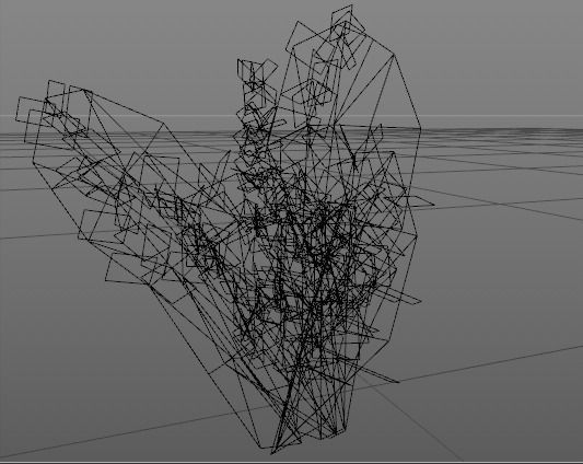 Garden Bush 3D model_6