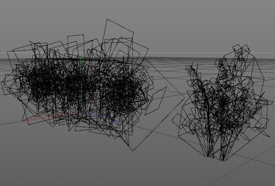 Garden Bush 3D model_3