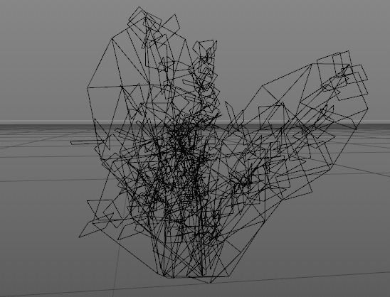 Garden Bush 3D model_5