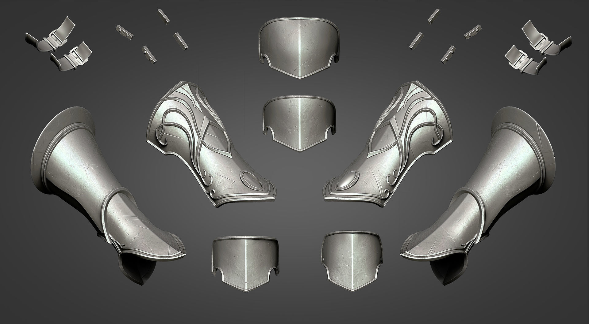 Sylvanas Windrunner - Gauntlet 3D print model_5