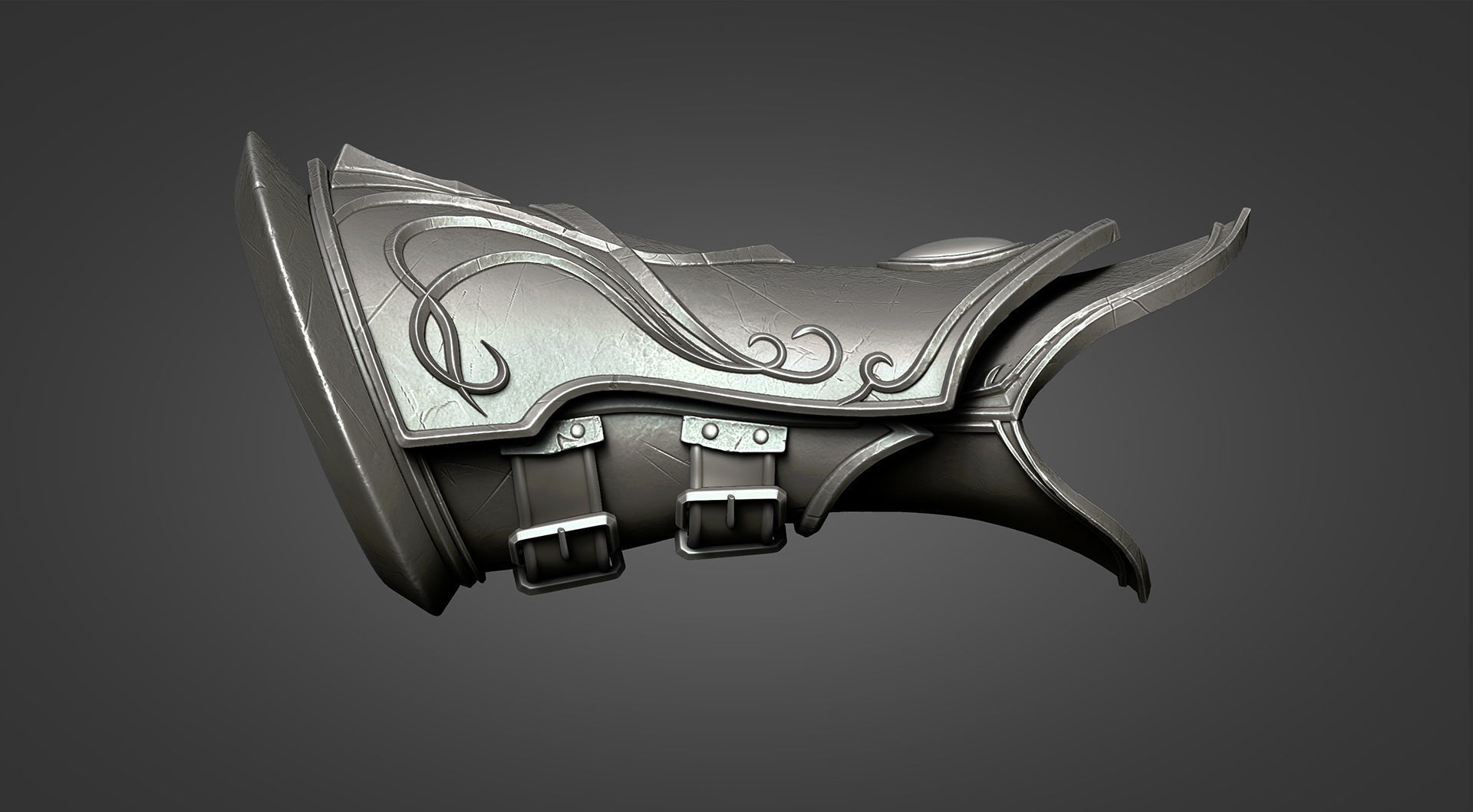 Sylvanas Windrunner - Gauntlet 3D print model_3