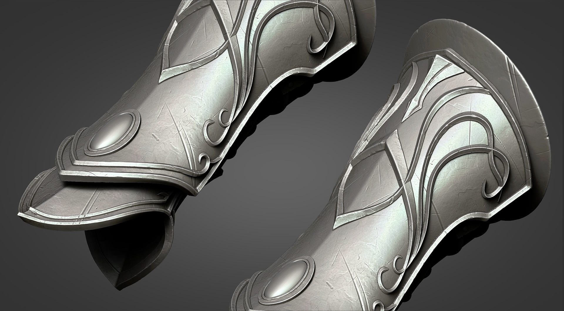 Sylvanas Windrunner - Gauntlet 3D print model_2