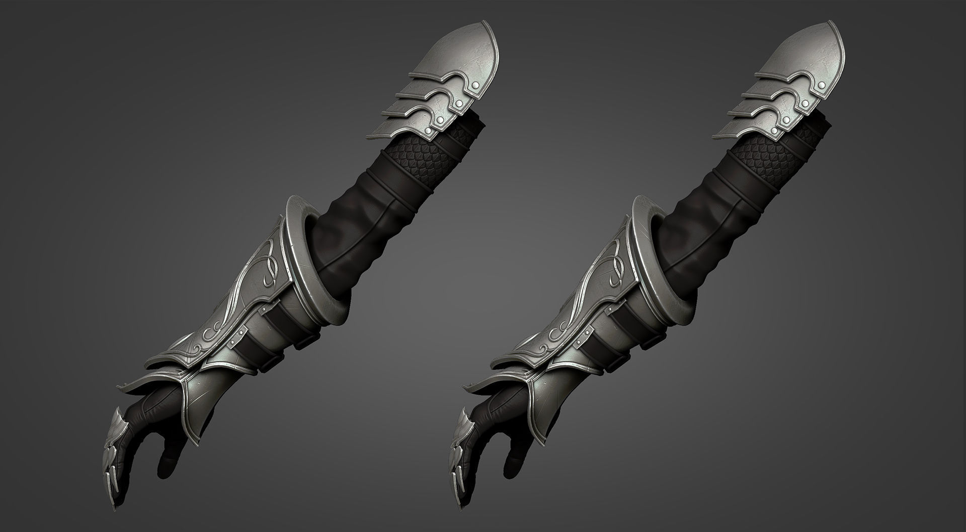 Sylvanas Windrunner - Gauntlet 3D print model_7