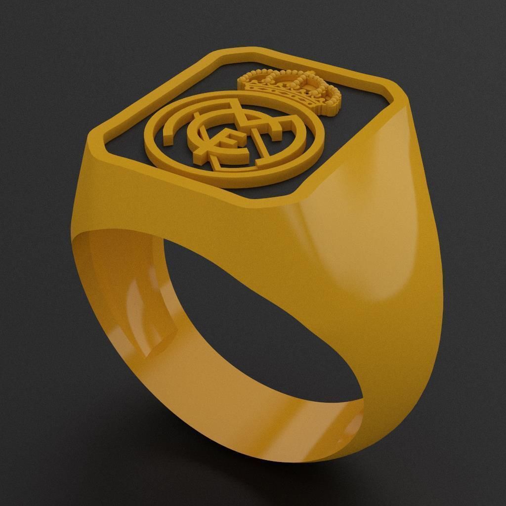 Real Madrid Ring 3D print model_2
