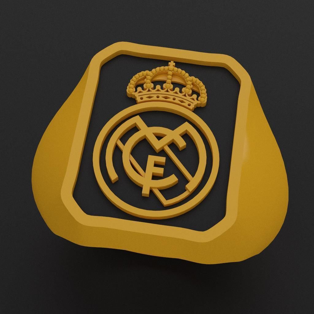 Real Madrid Ring 3D print model_1