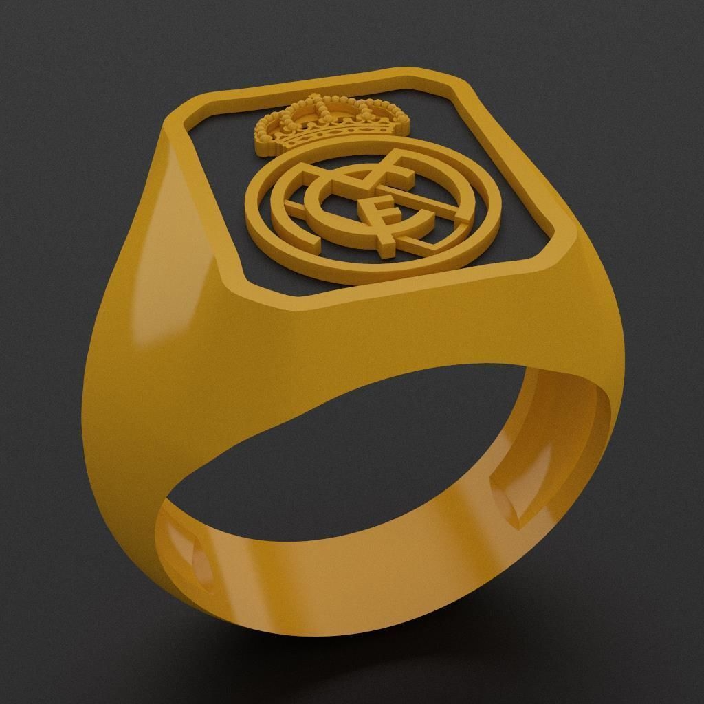 Real Madrid Ring 3D print model_3