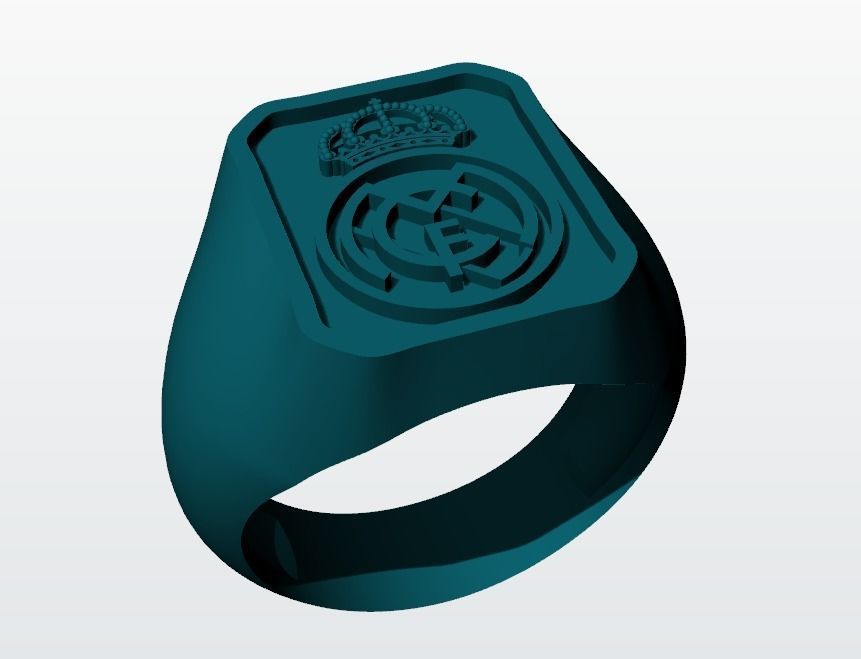 Real Madrid Ring 3D print model_5