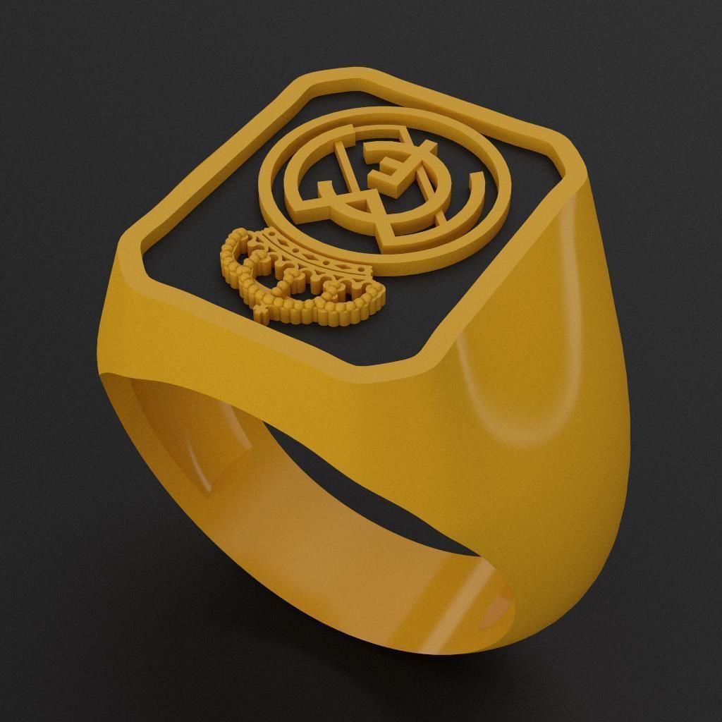 Real Madrid Ring 3D print model_4