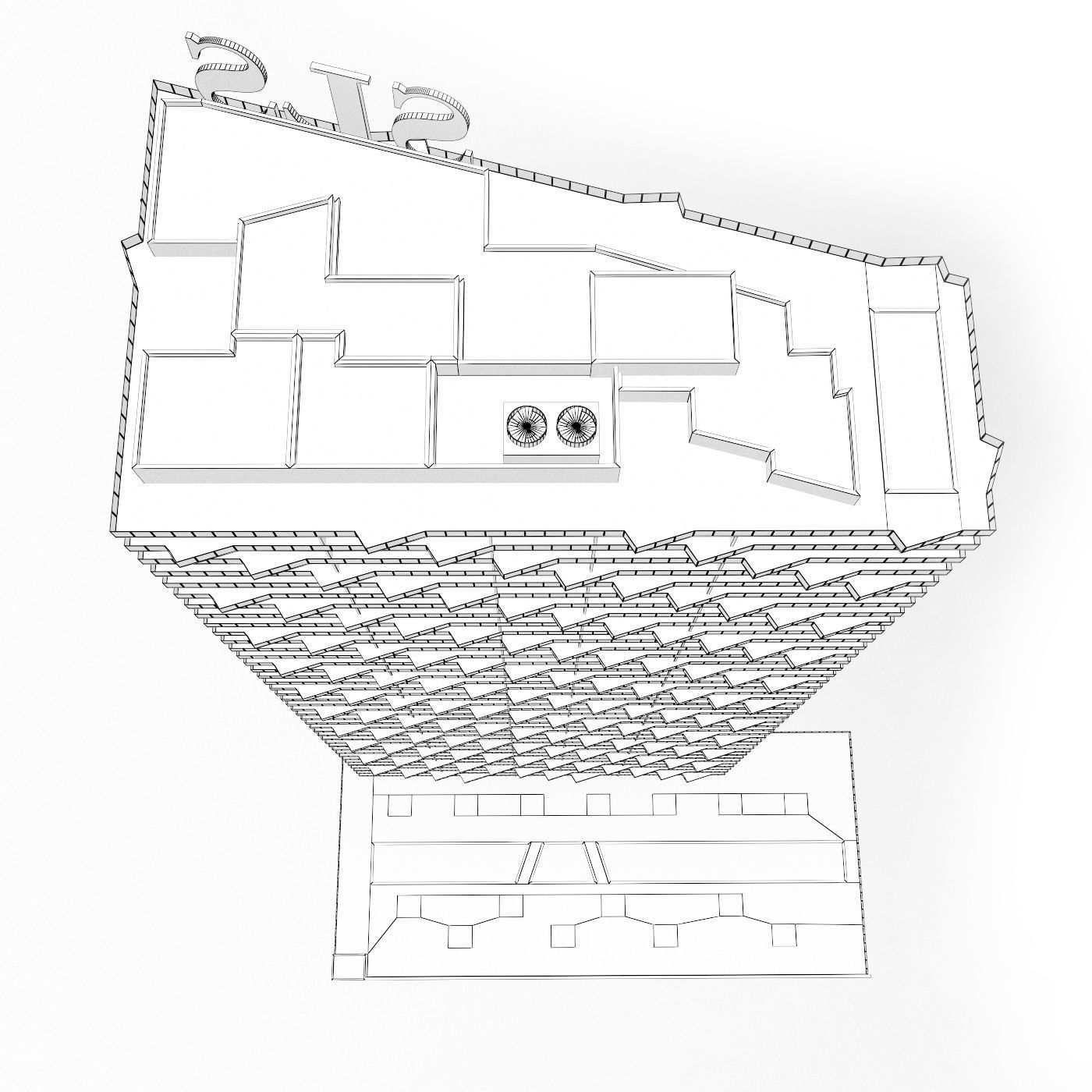 Hotel SLS Brickell Miami 3D model_7