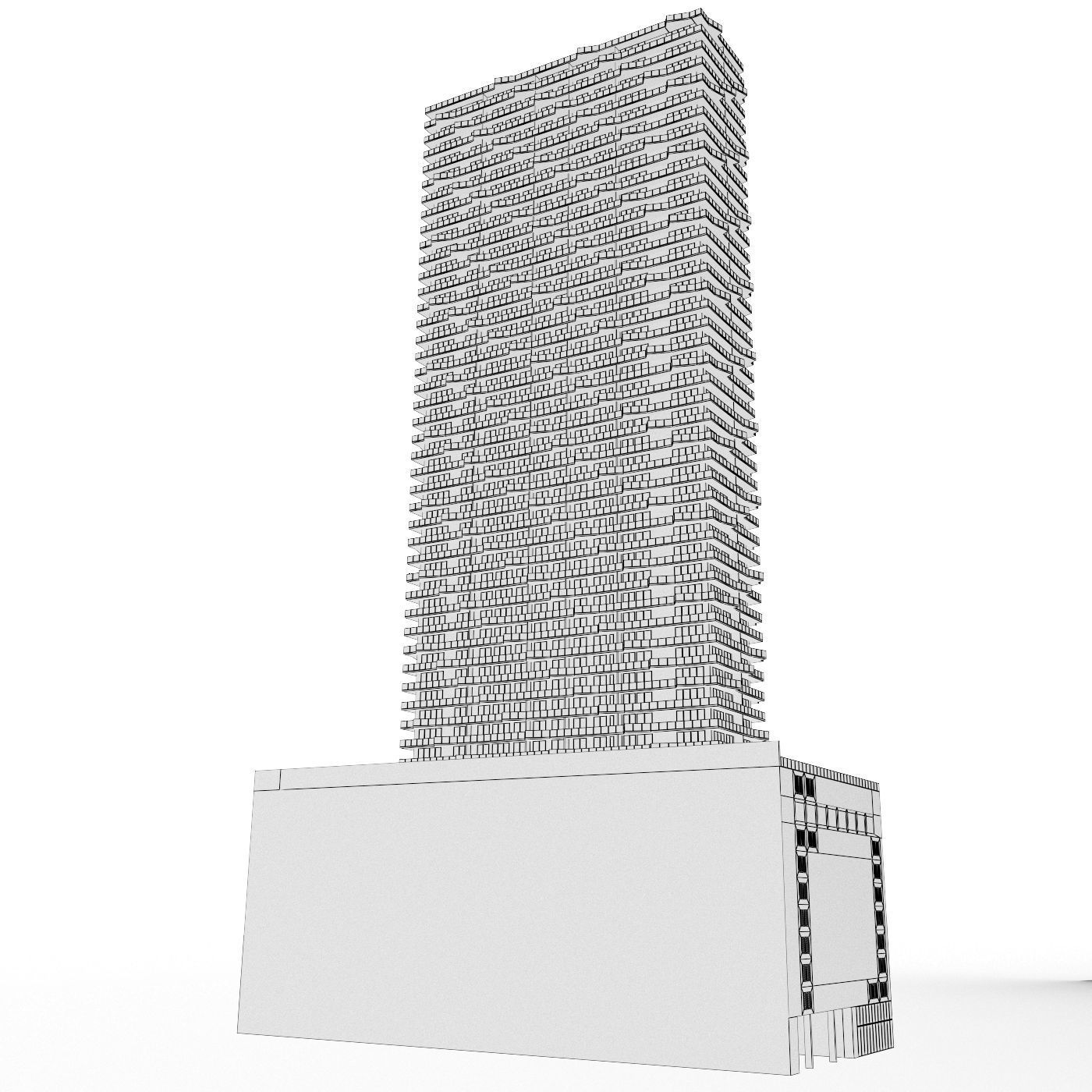 Hotel SLS Brickell Miami 3D model_5