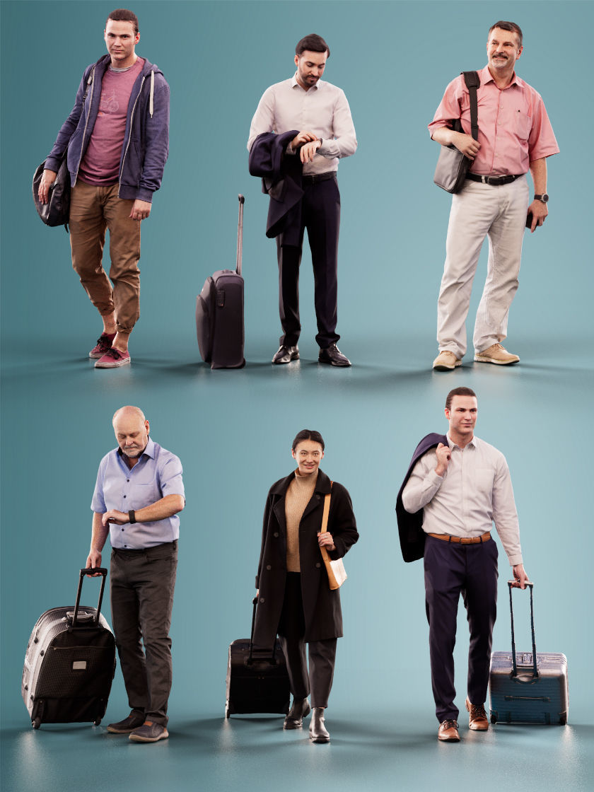 1017 - Travelling Bundle 3D Model Collection_9