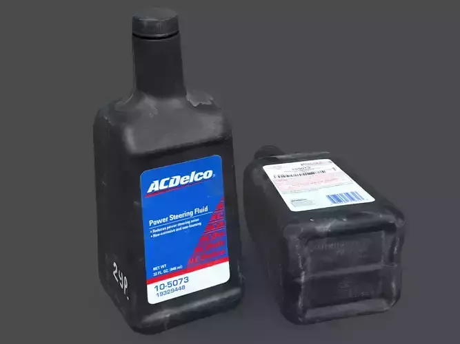 Power Steering Fluid Bottle