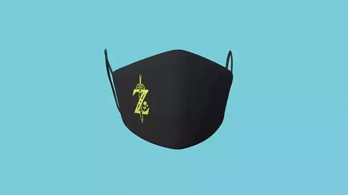Zelda 01 Covid Mask CGI - Character Fashion Design