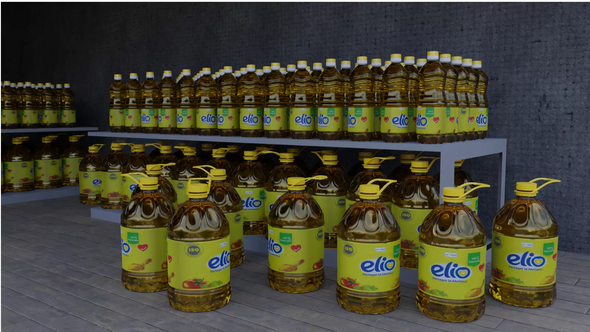 cevital oil 3D model