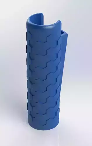 Clipper Case  Hexagon Design