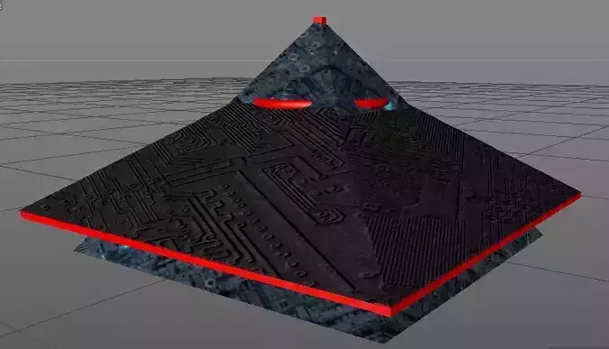 Pyramid Spaceship