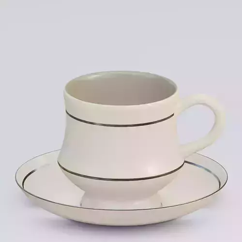 Ceramic teacup