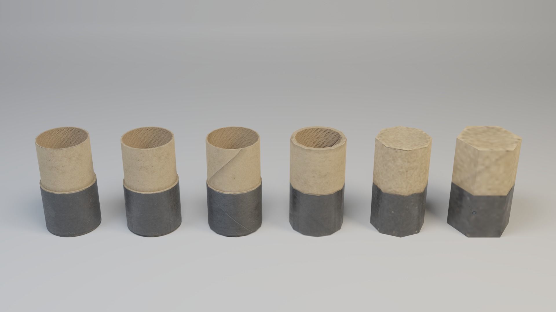 Grenade container M41 - LOW POLY GAME READY PACK Low-poly 3D model_4