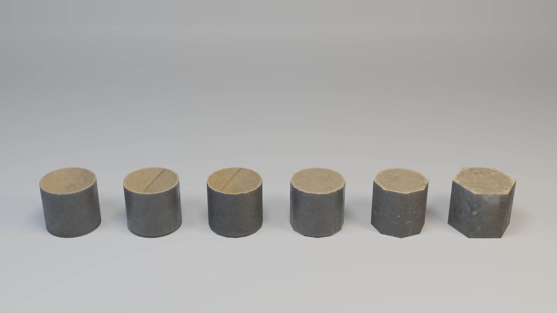 Grenade container M41 - LOW POLY GAME READY PACK Low-poly 3D model_5