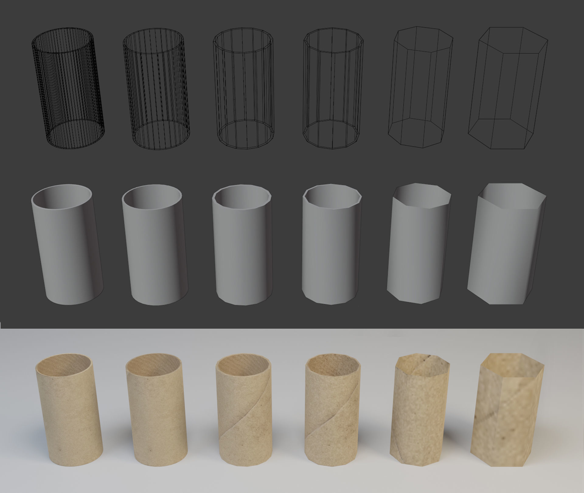Grenade container M41 - LOW POLY GAME READY PACK Low-poly 3D model_10