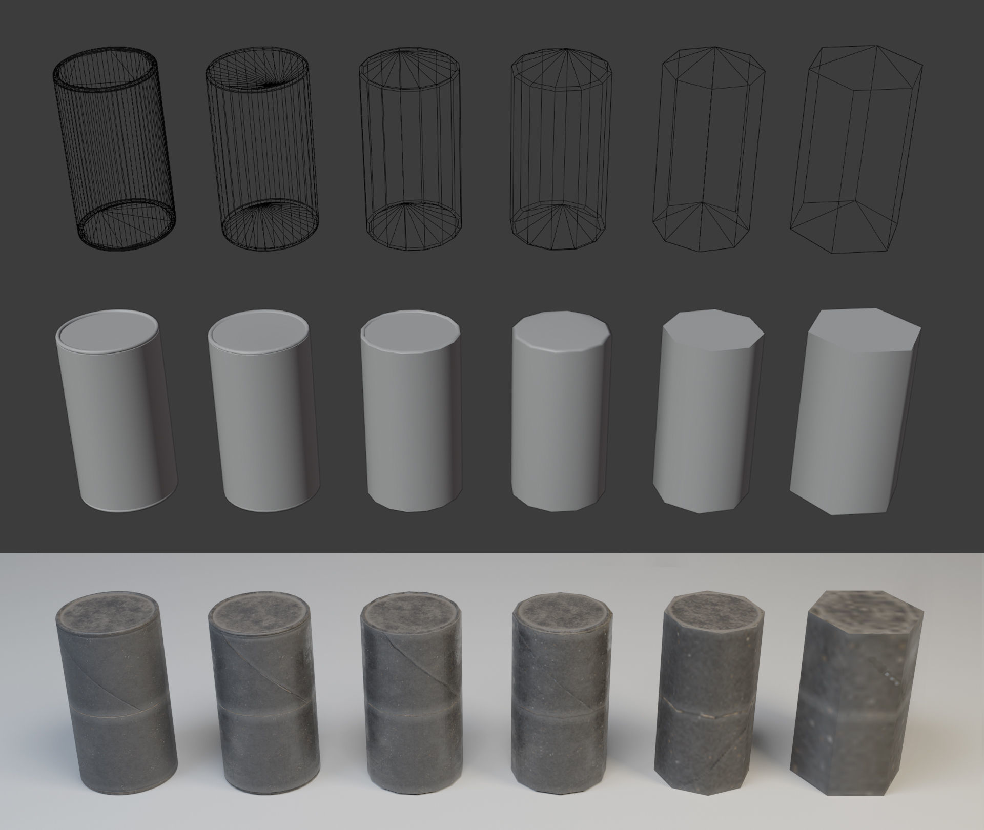 Grenade container M41 - LOW POLY GAME READY PACK Low-poly 3D model_11