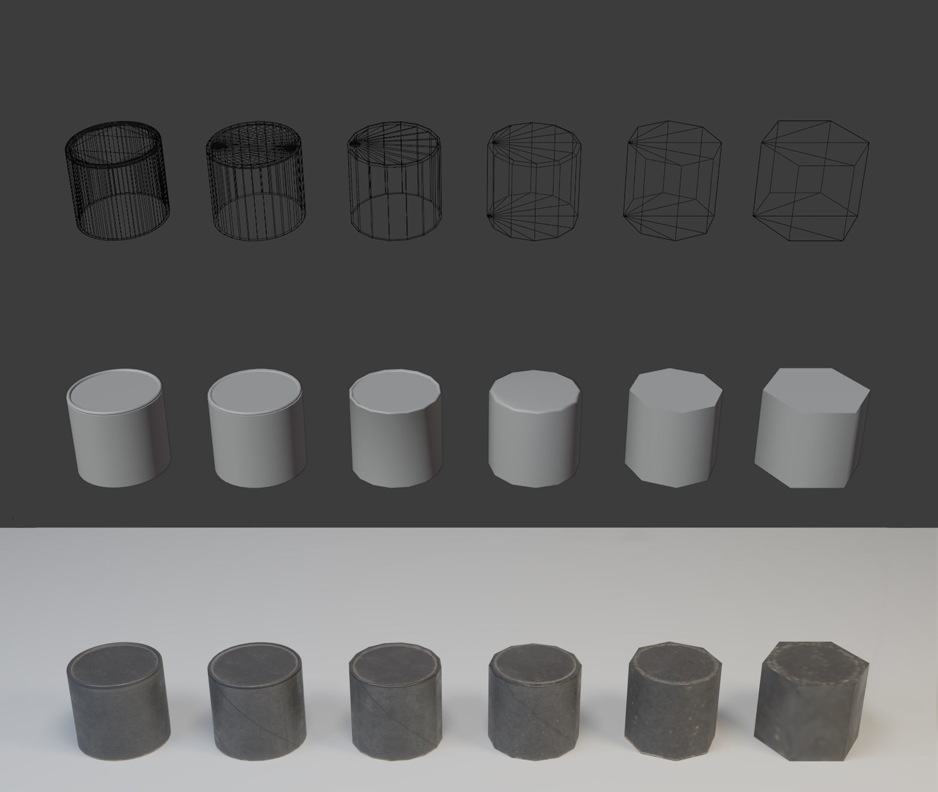 Grenade container M41 - LOW POLY GAME READY PACK Low-poly 3D model_9