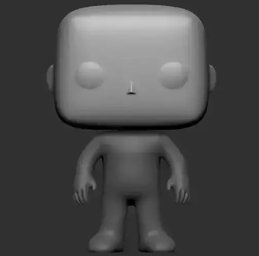 Funko Pop Base for 3D Printing 3D model