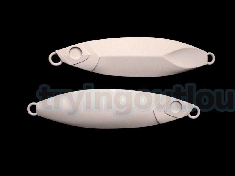 15-200 Gr JPR Slow Jig Mold Packs 3D print model_6