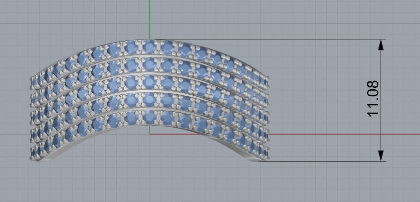 397 twisted ring 3D print model_4