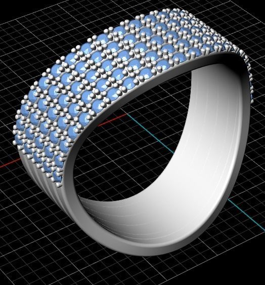 397 twisted ring 3D print model_2