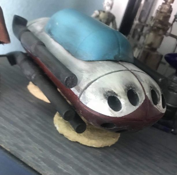 Tatooine Speeder 3D model_1