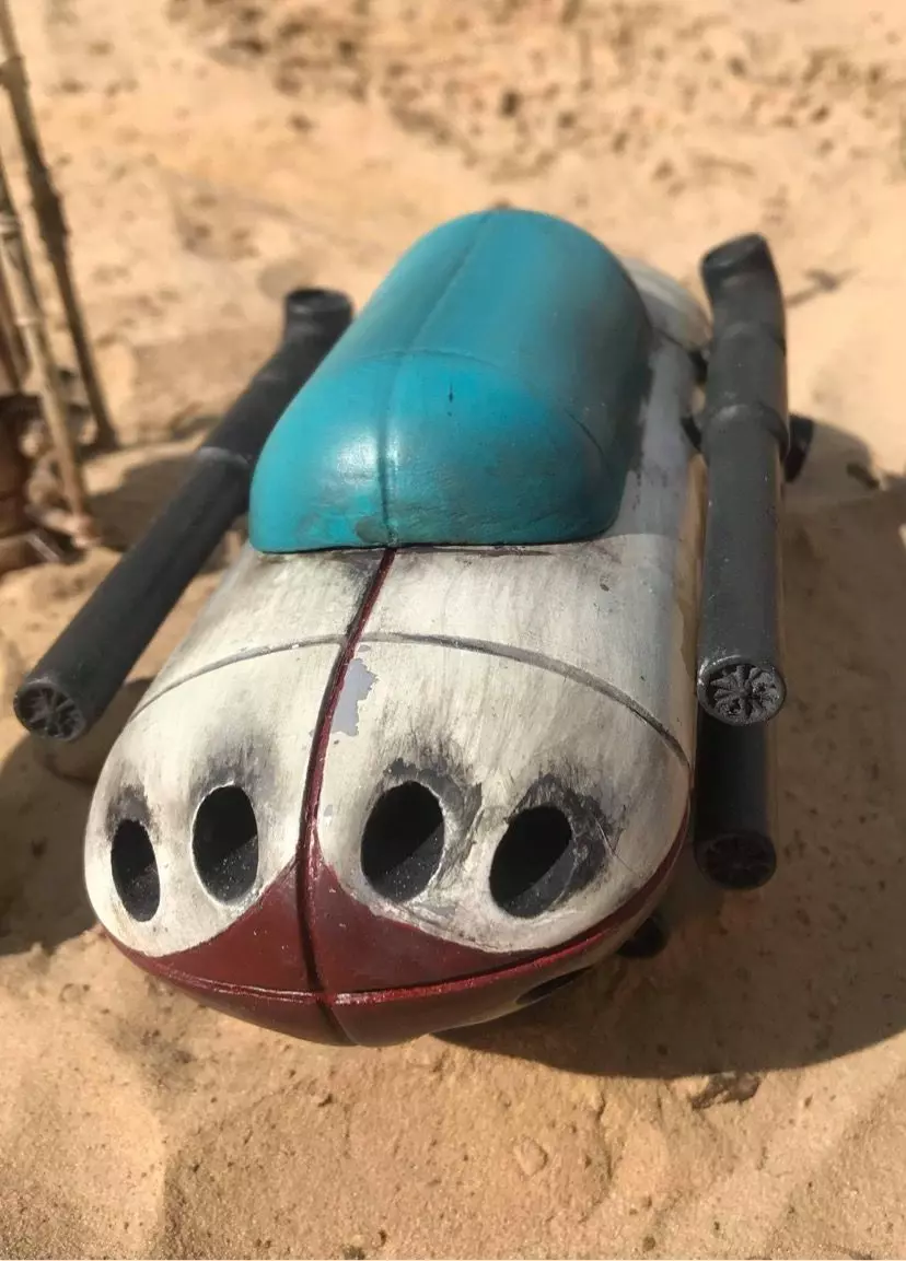 Tatooine Speeder 3D model_0