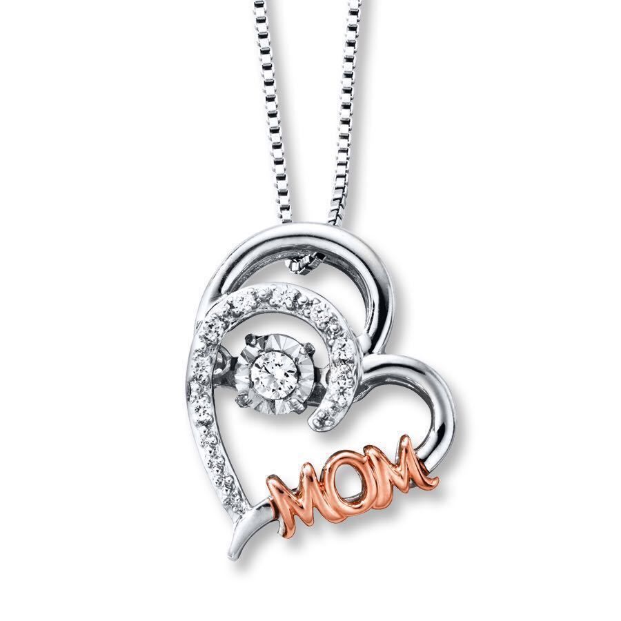 334 Pendant mom 3D print model_1