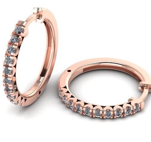 320 Earrings 3D print model_1