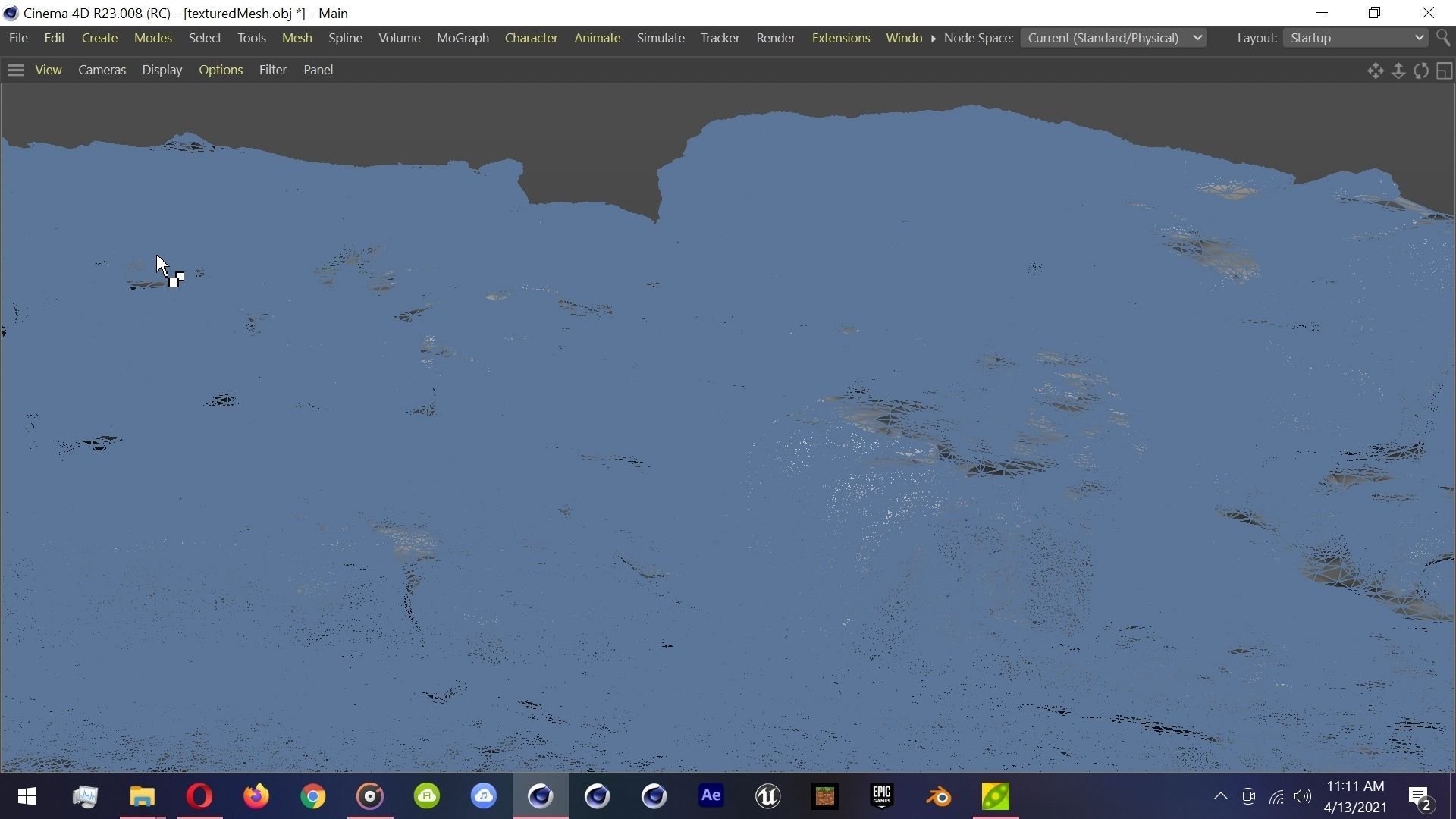 4K Rocks Scan Mountain Cliff Terrain Environment  3D model_4