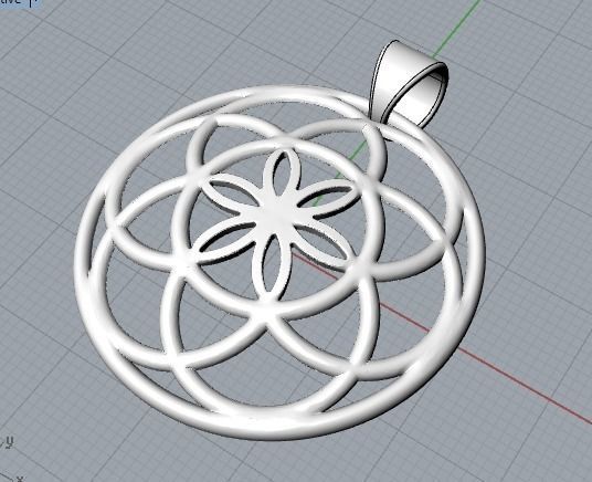301 Pendant 3D print model_4