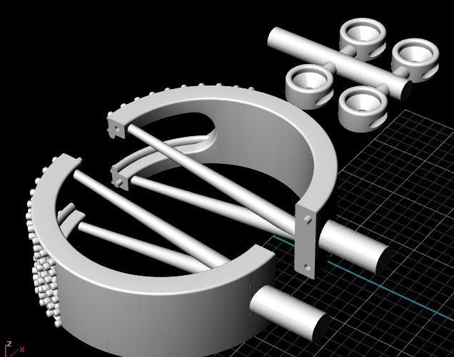 284 messika ring 3D print model_6