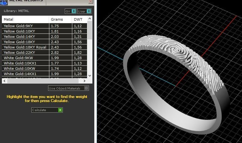 284 messika ring 3D print model_8