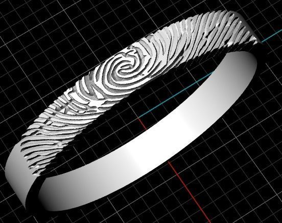 284 messika ring 3D print model_9