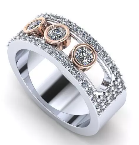 284 messika ring 3D print model_0