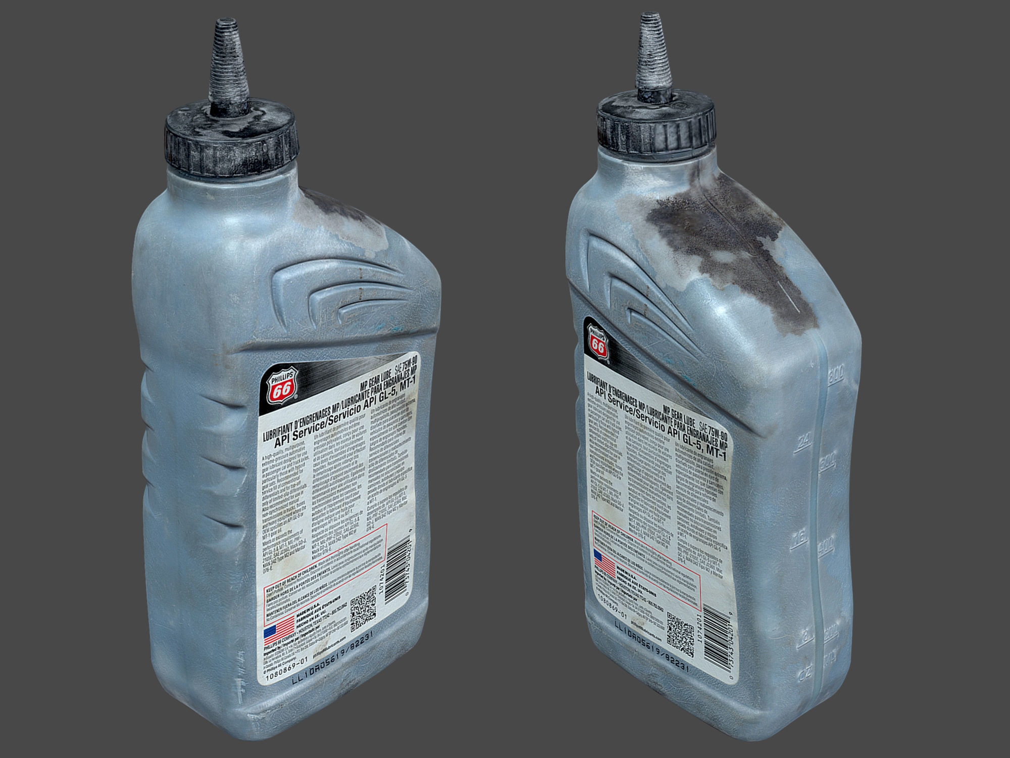 Transmission Fluid Bottle 3D model_6