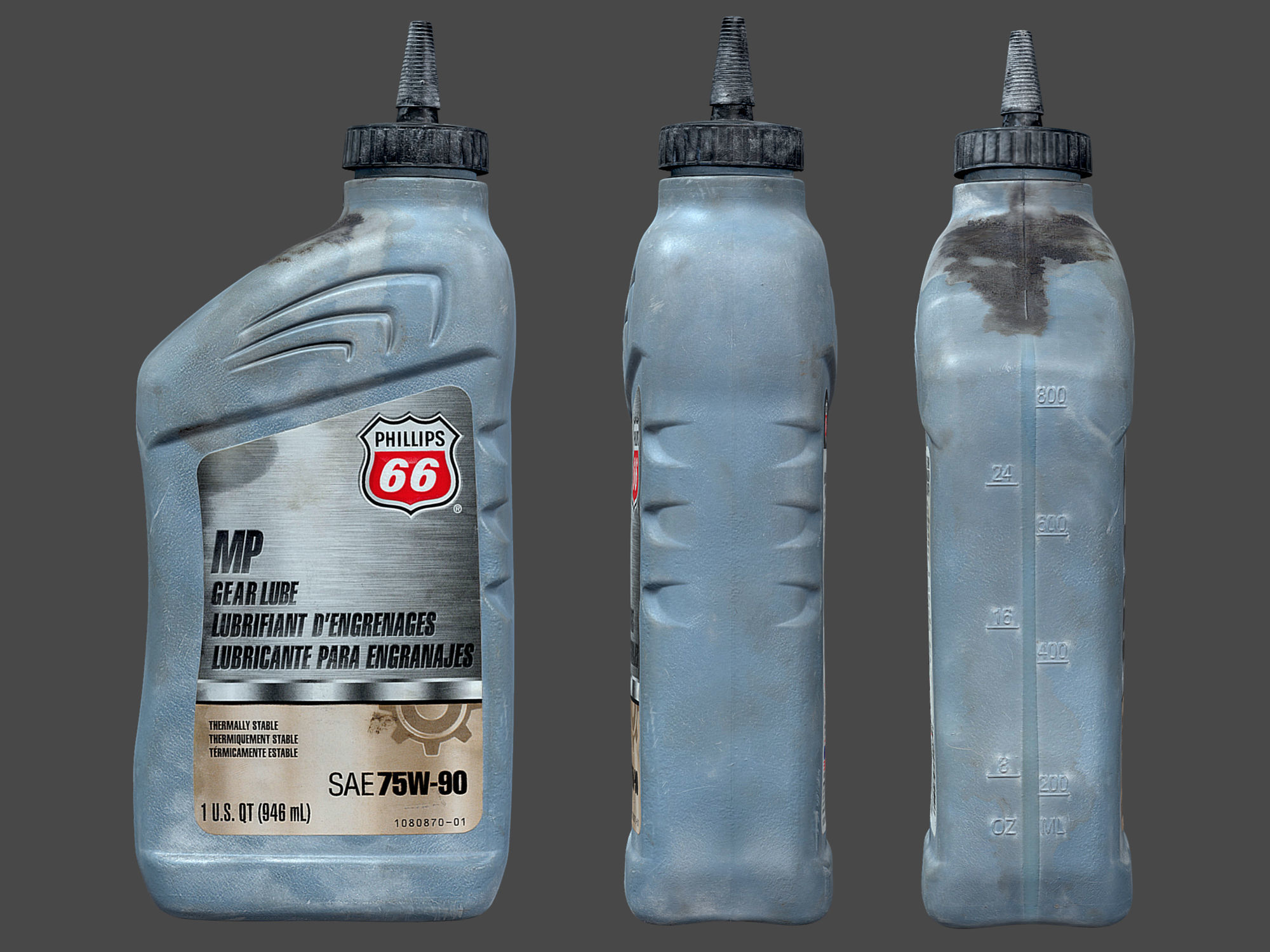Transmission Fluid Bottle 3D model_8