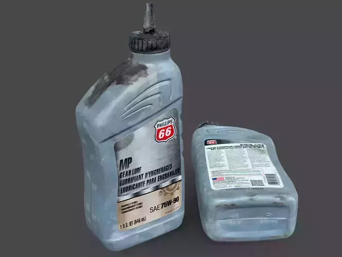 Transmission Fluid Bottle