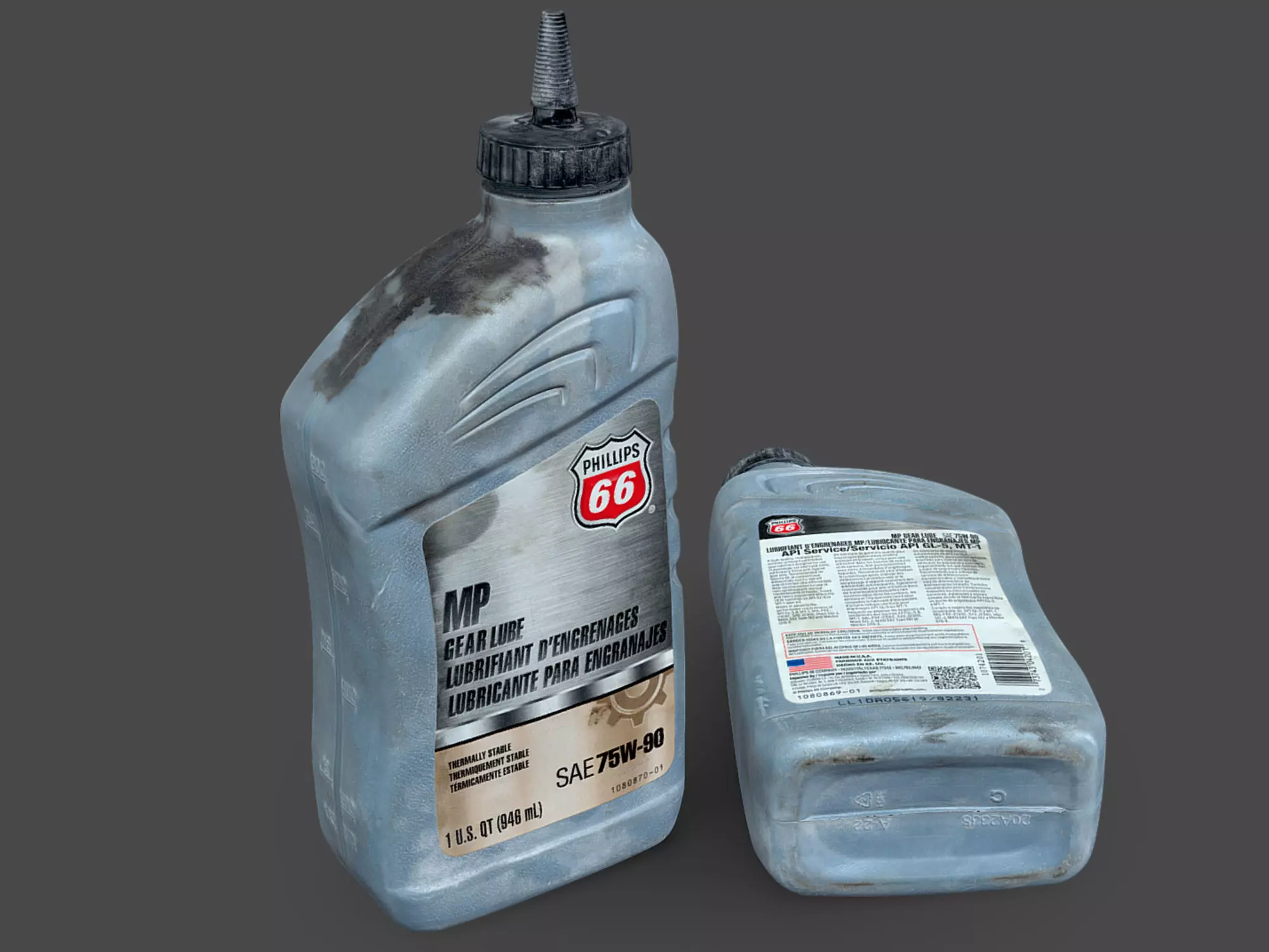 Transmission Fluid Bottle 3D model_0