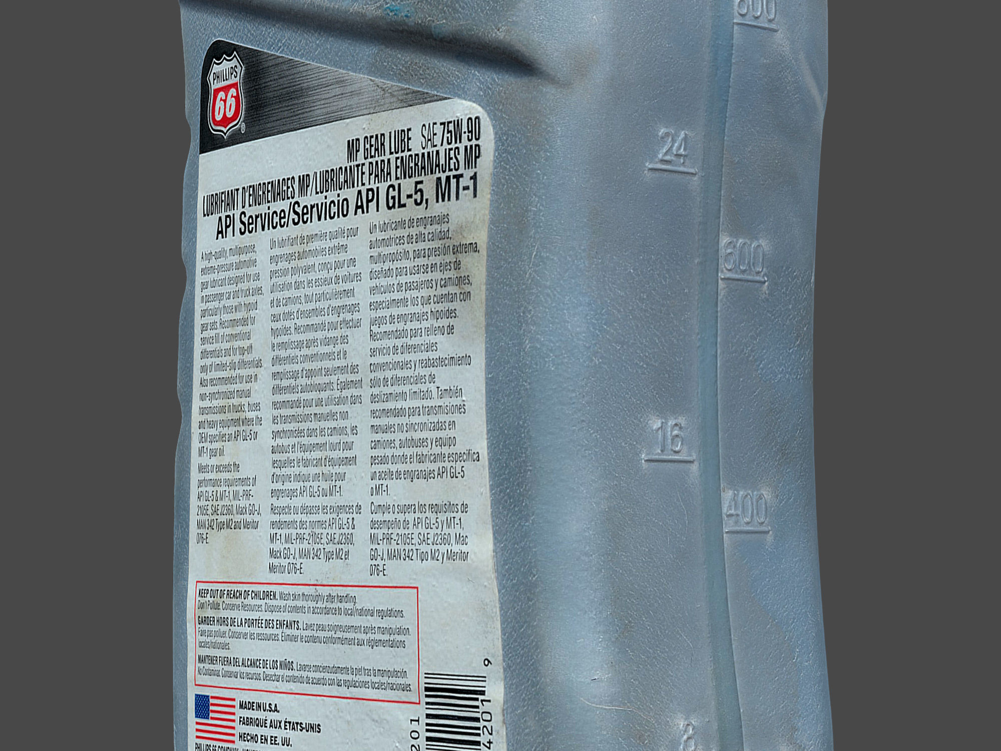 Transmission Fluid Bottle 3D model_12